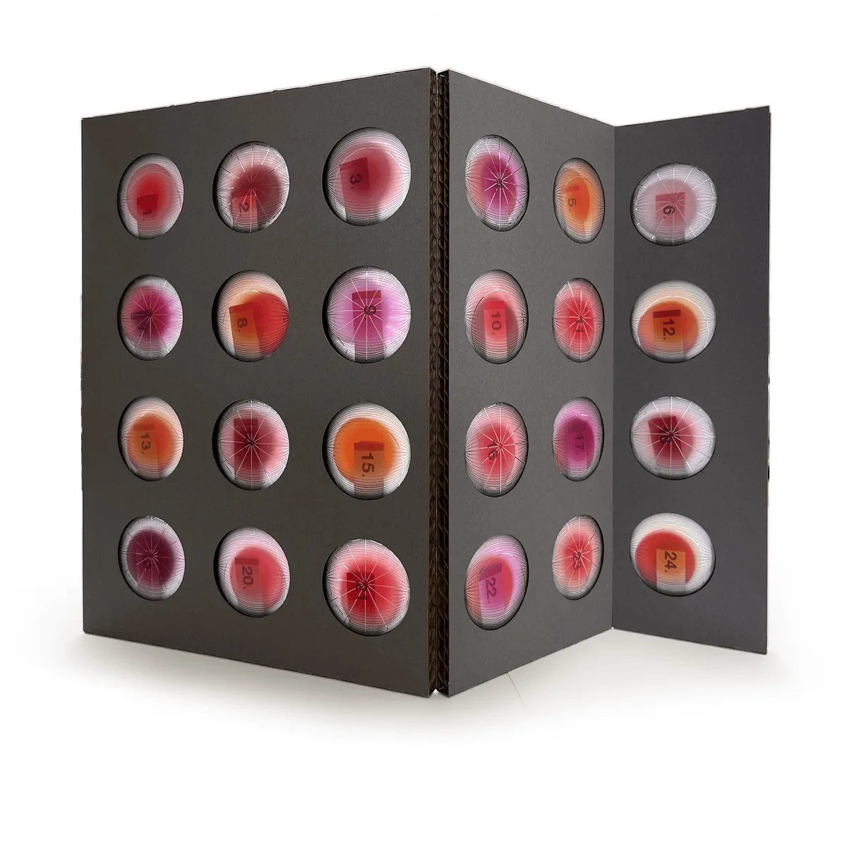 Ein Literarischer Adventskalender mit speziellen Türchen.